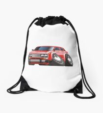 Cartoon car Drawstring Bag
