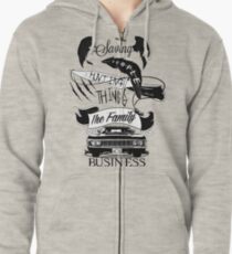The Family Business Zipped Hoodie