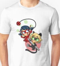 miraculous ladybug and cat noir shirts