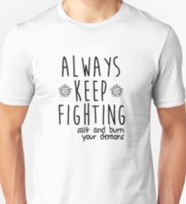 always keep fighting shirt