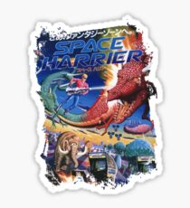 Space Harrier Sticker