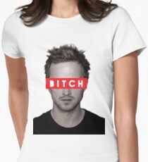 Jesse Pinkman - Bitch. Women's Fitted T-Shirt