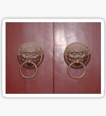 Chinese Gate Sticker