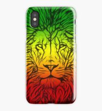 Rasta Lion numero tres iPhone Case