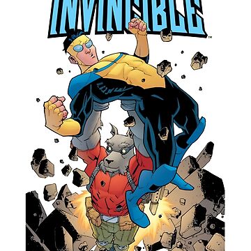 invincible,comic,robert kirkman,city,image  comics,cover,superheroes,guardians of the globe,mark grayson,nolan  grayson,omni man,atom eve Poster for Sale by josram