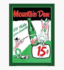 Mountain Dew Ad Photographic Print