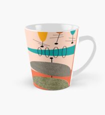 Mid-Century Modern Zusammenfassung # 59 Tasse (konisch)