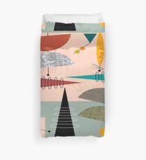Mid-Century Modern Abstract #59 Duvet Cover