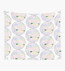 Hitchhiker's Guide Marvin Quotes Wall Tapestry