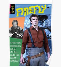 Firefly Vintage Comics Cover Poster