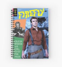 Firefly Vintage Comics Cover Spiral Notebook