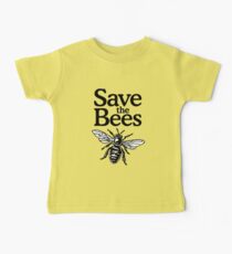 Camiseta para bebés Save The Bees Beekeeper Quote Design