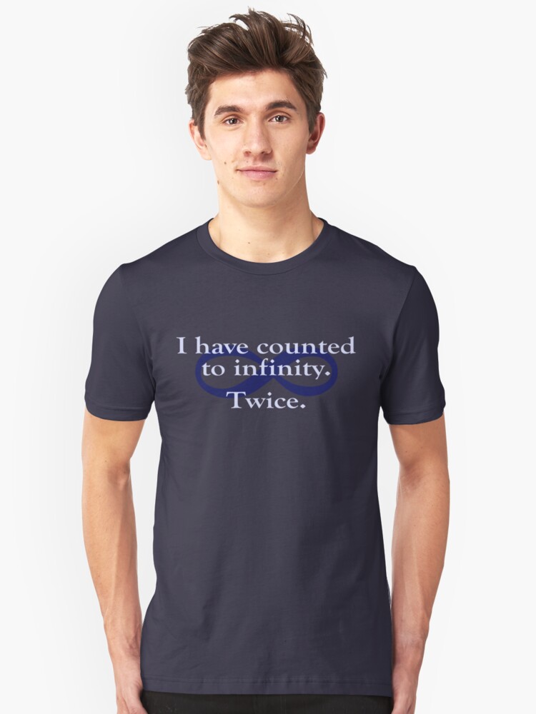 Alternate view of Counted to Infinity Slim Fit T-Shirt