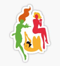 Totally Spies - Minimalist Six Sticker