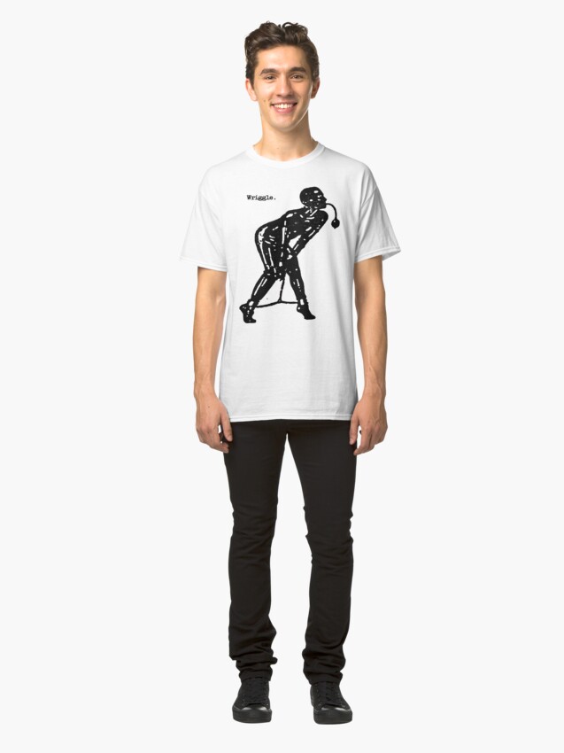 Alternate view of Wriggle - Clipping Classic T-Shirt