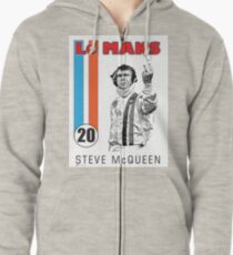 LeMans Steve McQueen Zipped Hoodie