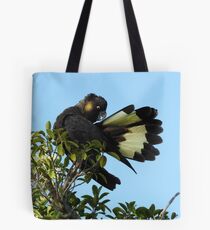 Yellow-tailed Black Cockatoo Tote Bag