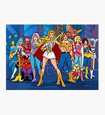 The Great Rebellion Filmation style Photographic Print