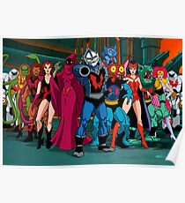 The Evil Horde Filmation Style Poster
