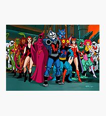 The Evil Horde Filmation Style Photographic Print