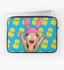 Louise Belcher Light Pattern Blue Laptop Sleeve
