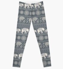 Pattern Elephant and mandala Leggings