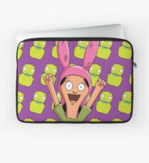 Louise Belcher Light Pattern Purple Laptop Sleeve