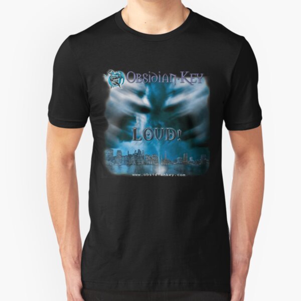 LOUD! - Progressive Rock Metal music album from Obsidian Key - Official (Branded) Slim Fit T-Shirt