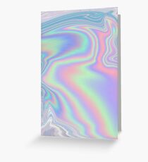 Holographic Pattern Greeting Card