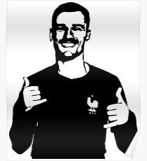 Griezmann's celebratrion Poster