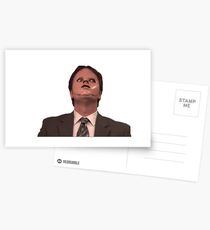 Dwight the office Postcards