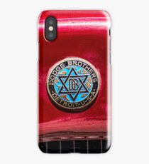 Vintage Dodge Brothers star of David Logo iPhone Case