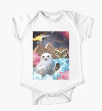 I Dream of Space Owls One Piece - Short Sleeve