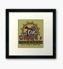 Gaige's Workshop (for light color tees) Framed Print