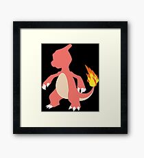 Kanto Starters - Charmeleon Framed Print