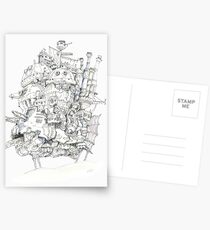 Howl's Moving Castle Postcards