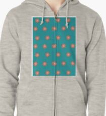 May Flowers Zipped Hoodie