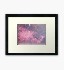 Space in Space Framed Print