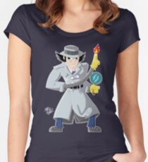 The Inspector Women's Fitted Scoop T-Shirt