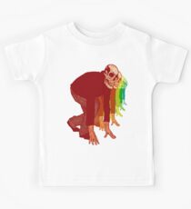 Racing Rainbow Skeletons Kids Tee