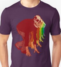 Racing Rainbow Skelette Unisex T-Shirt