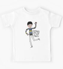 Tight Pants - cartoon Kids Tee