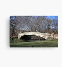 Bow Bridge at Central Park Canvas Print