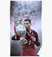 Póster Ganadores de Portugal Euro 2016