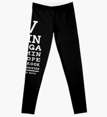 BTS Sehtafel - Weiß Leggings