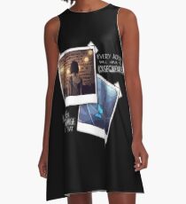 Strange Like That A-Line Dress