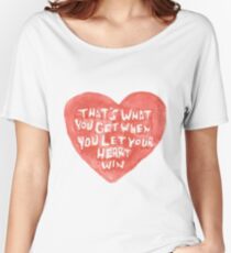 heart Women's Relaxed Fit T-Shirt
