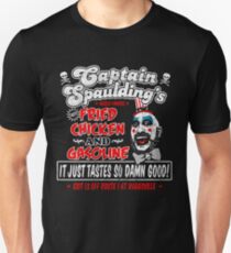Captain Spaulding Fried Chicken & Gasoline Unisex T-Shirt