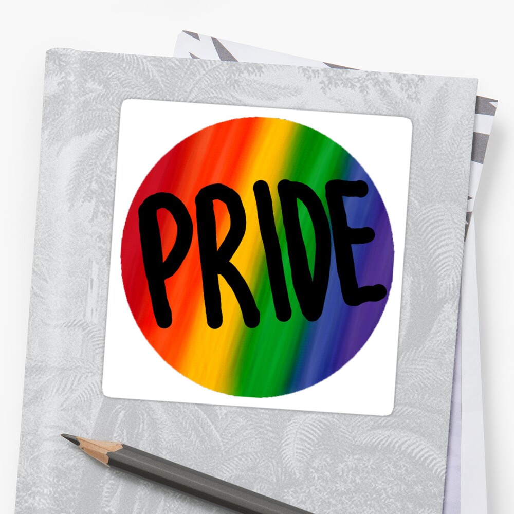 free gay pride stickers