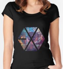 EXO Galaxy Women's Fitted Scoop T-Shirt